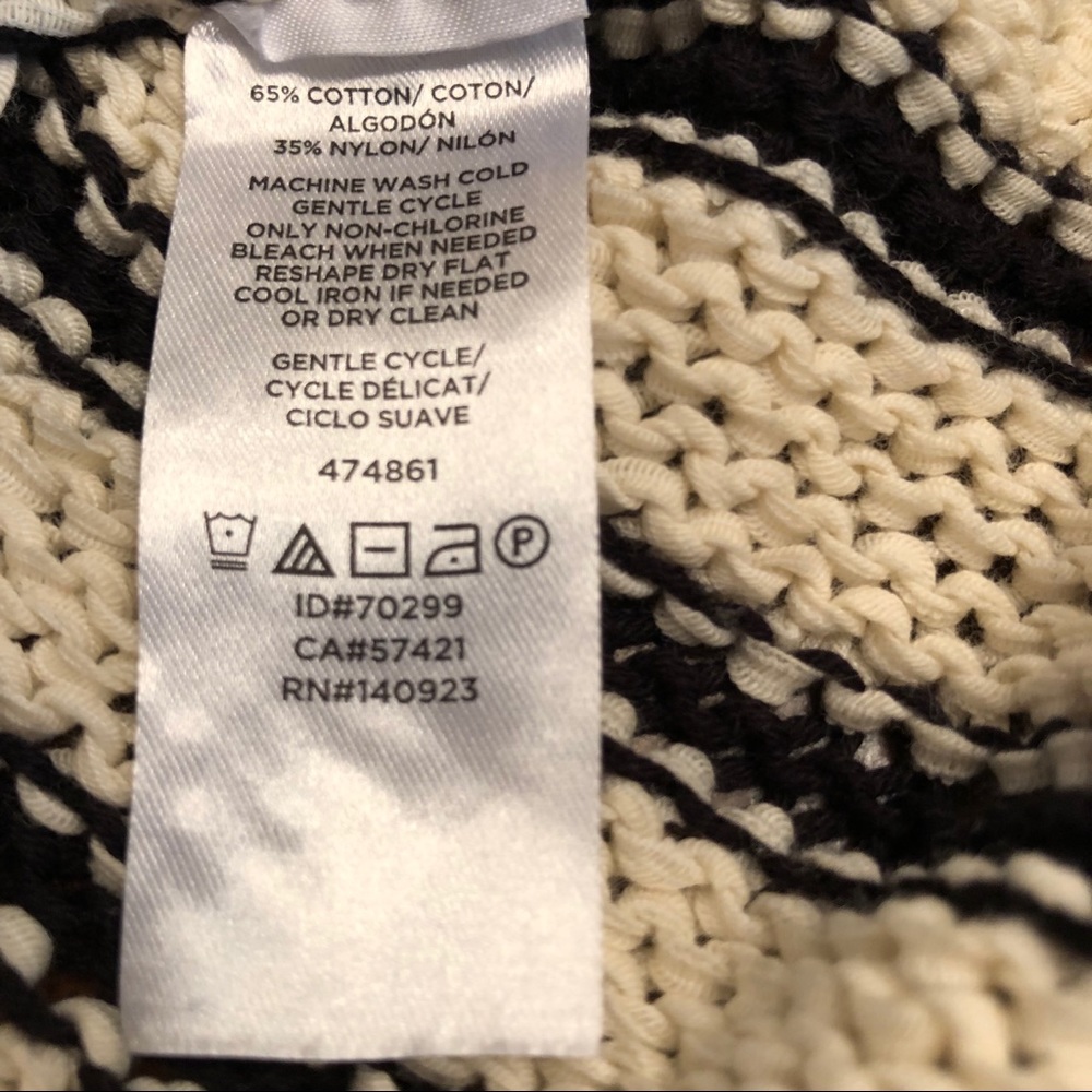 Lou & Grey striped knit sweater , size XS - Picture 5 of 5